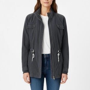 CAbi Preppy Lightweight Canvas Jacket